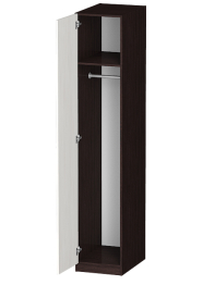 Распашной шкаф Лайф для одежды 40*60*215 Венге