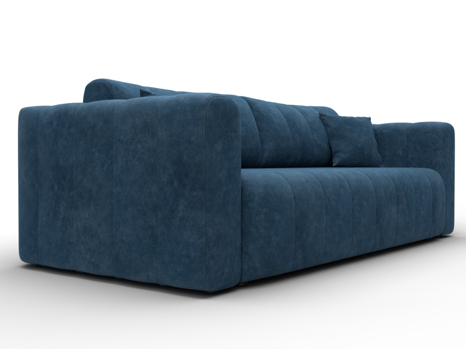 Диваны с ящиком для белья, Диван прямой Лига-062 НПБ, Велюр BRUT