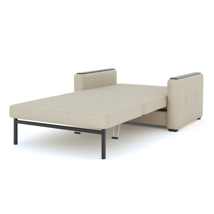 Диваны с ящиком для белья, Диван- кровать Этро Вуд, рогожка, 110