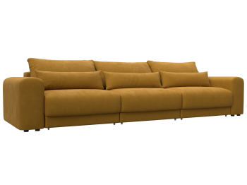 Диван прямой Лига-056 НПБ Лонг, велюр BRUT