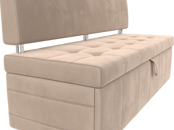 Кухонный прямой диван Стоун, велюр