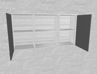 Модульная система Грейс Антресоль АН-5013  Снежный Ясень