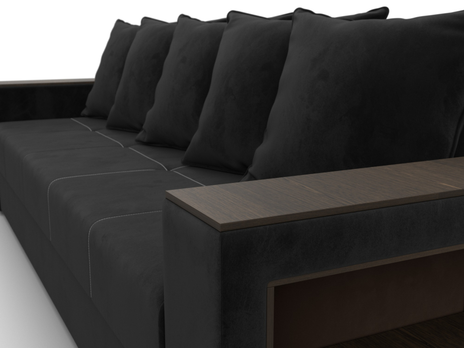 Диваны прямые, Диван прямой Дубай Лайт, велюр