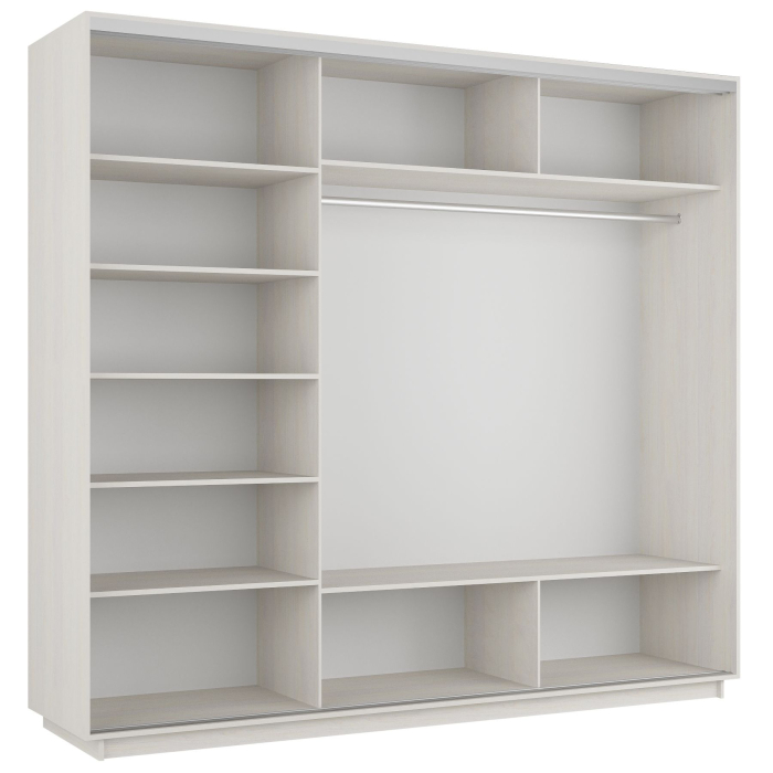 Шкафы-купе, Шкаф-купе Экспресс Экспенс трио 2200 x 2400 x 600