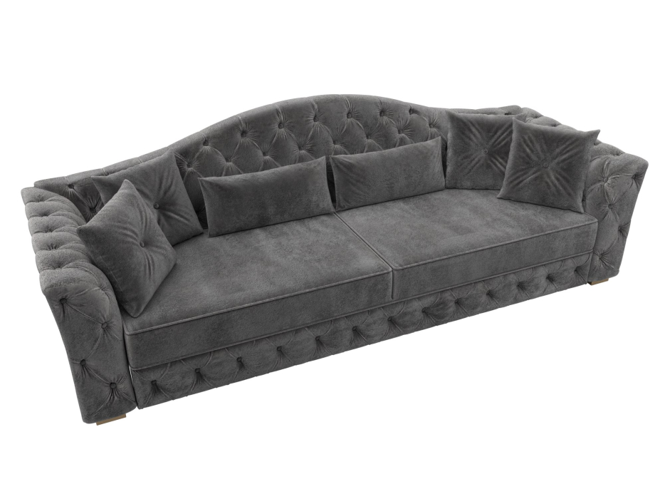 Диваны кровати со спальным местом, Диван прямой Артис, велюр TOWER