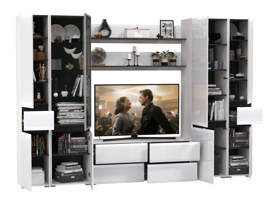 Стенки для гостиной, Сидней Комплектация № 66