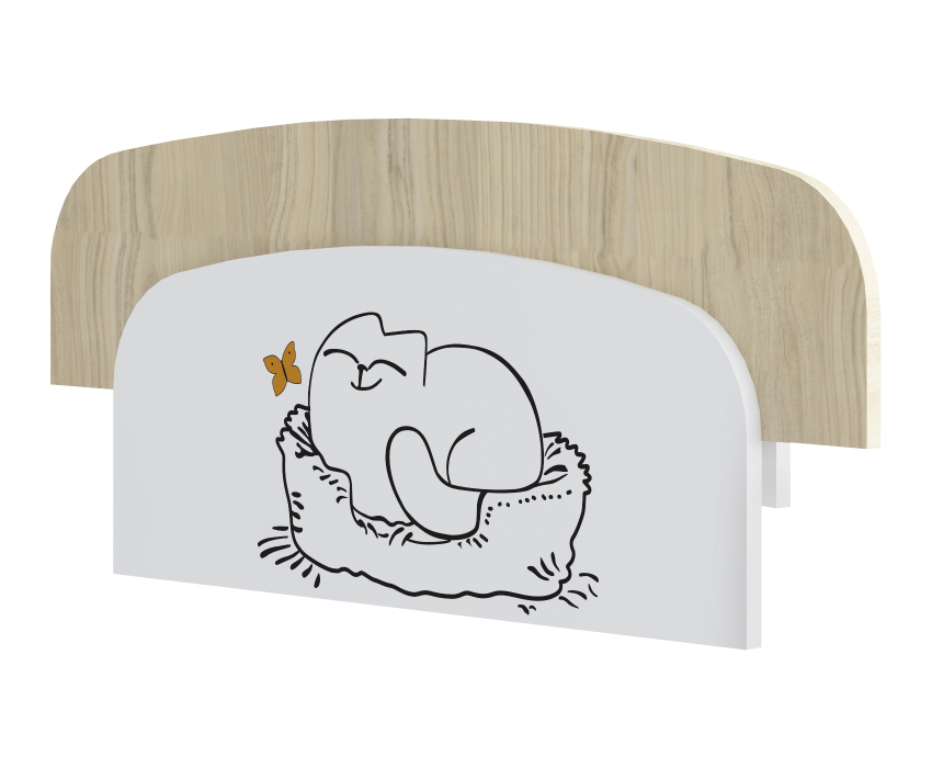 Кровати одноярусные, Кровать-тахта Киса 800 КР-4