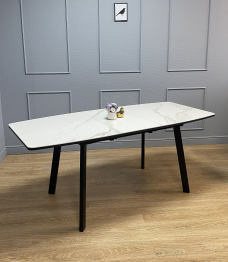 Стол Kenner AA1400 раздвежной, керамика, опоры черные