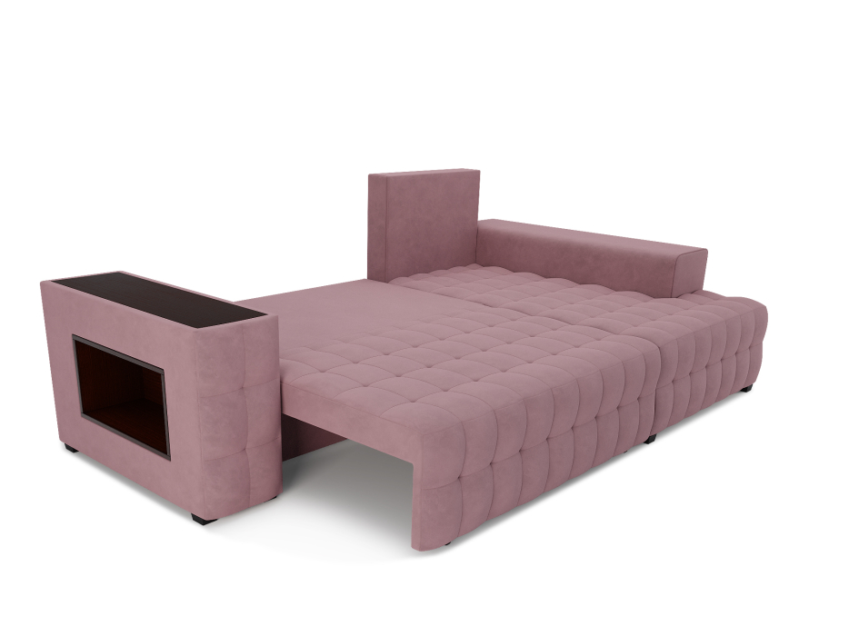 Диваны угловые в гостиную, Диван Мадрид Правый угол (Велюр)