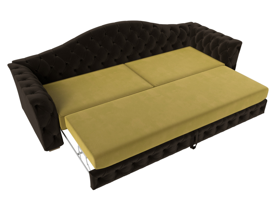 Диваны кровати со спальным местом, Прямой диван Артис, микровельвет