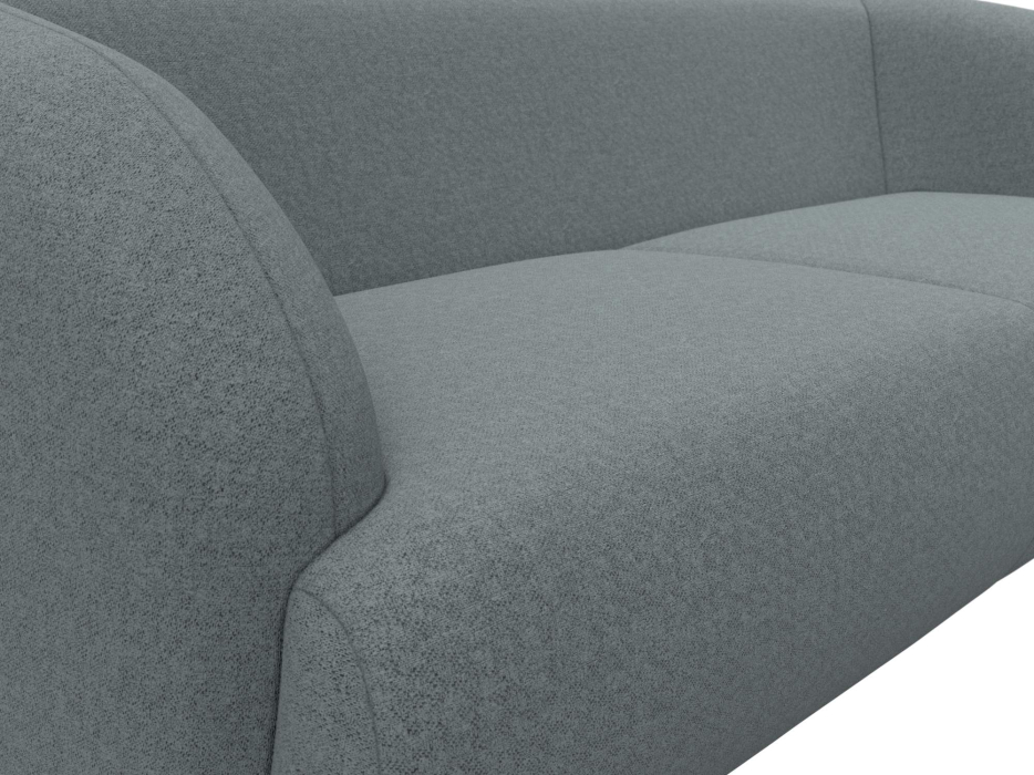 Дизайнерские диваны для гостиной, Диван прямой Лига-041, рогожка Амур