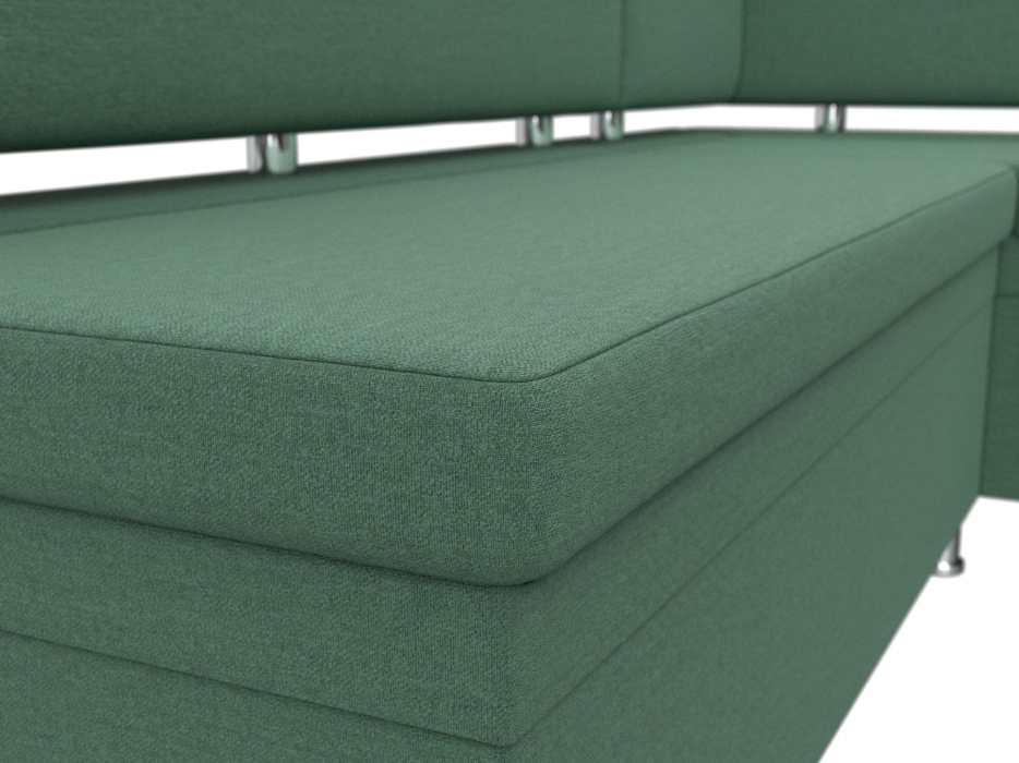 Кухонные уголки, Диван кухонный угловой Стайл правый угол, рогожка Амур