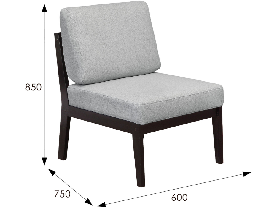 Кресла, Кресло Мебелик Массив