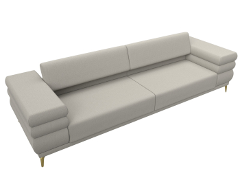 Диван прямой Лига-021, рогожка Амур