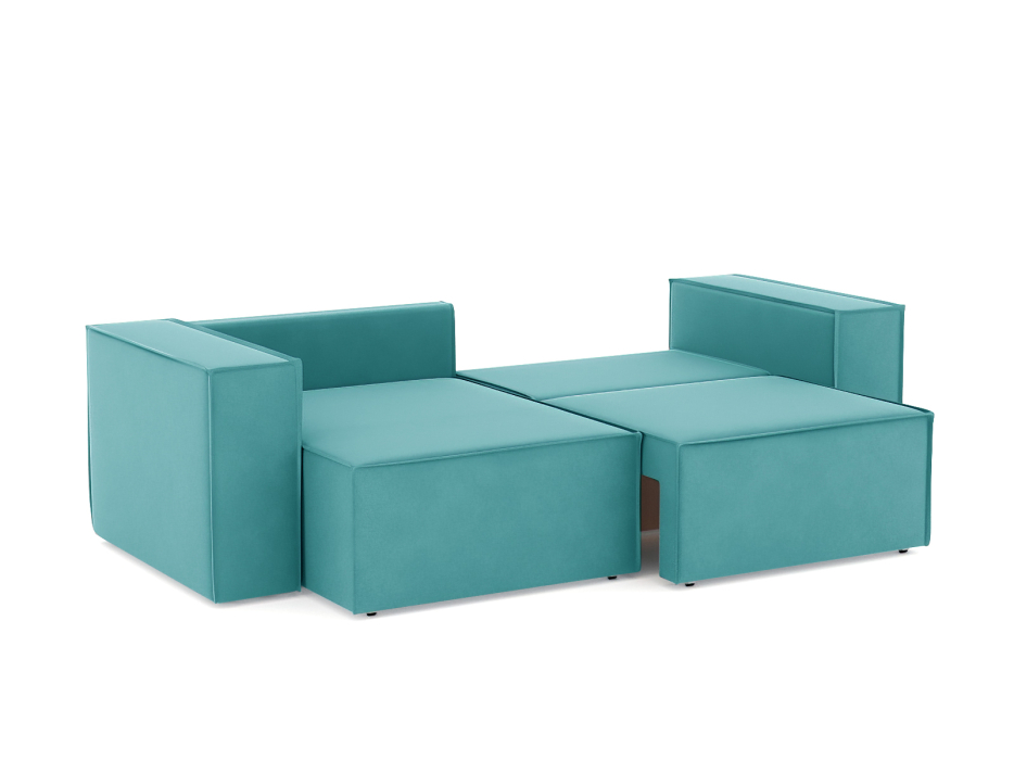 Диваны угловые в гостиную, Диван-кровать угловой Лофт, велюр