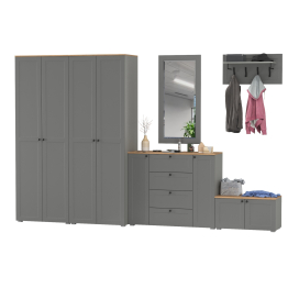 Стенка для прихожей Остин № 54