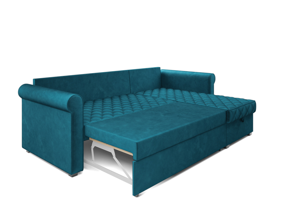 Диваны угловые в гостиную, Диван угловой Берлин (Бархат)