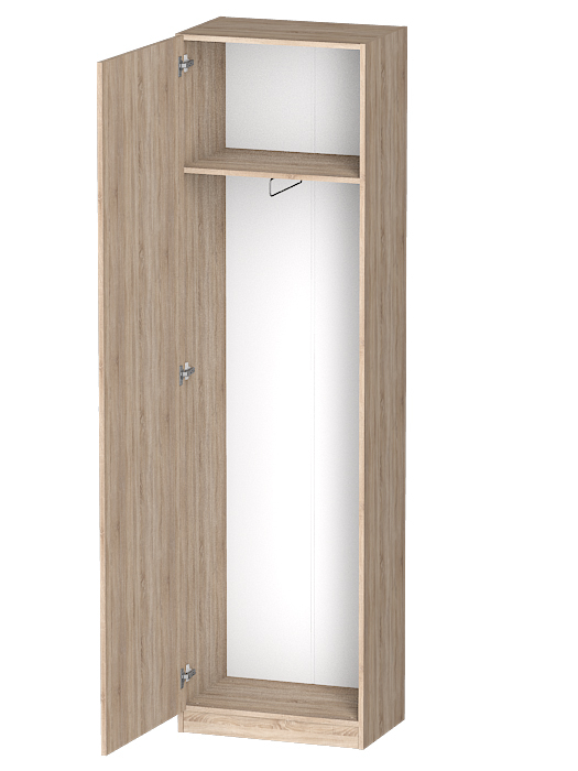 Для одежды, Распашной шкаф Лайф для одежды 60*40*215 Дуб сонома