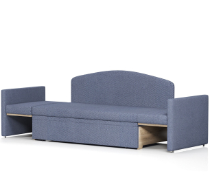 Диван-кровать выкатной Балу, велюр