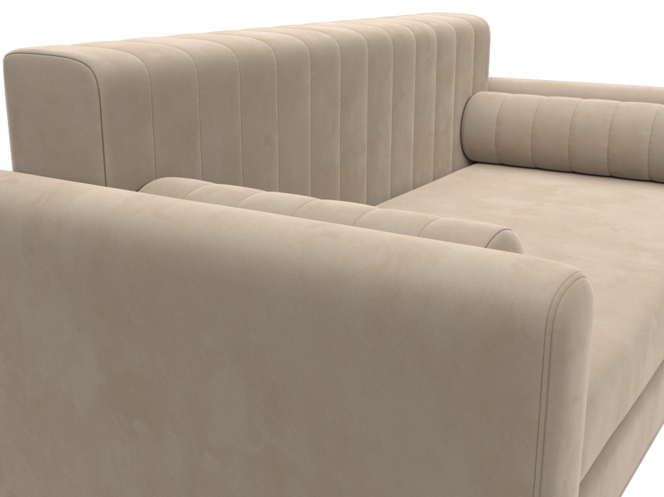 Диваны кровати прямые, Диван прямой Лига-070, велюр SEVEN