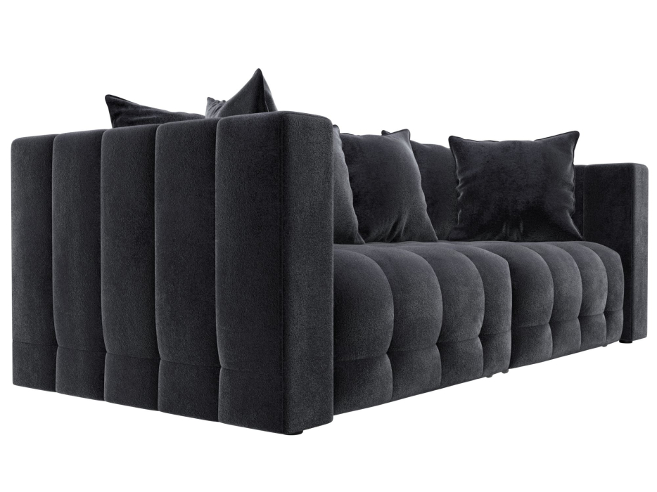 Дизайнерские диваны для гостиной, Диван прямой Лига-052 НПБ, велюр TOWER