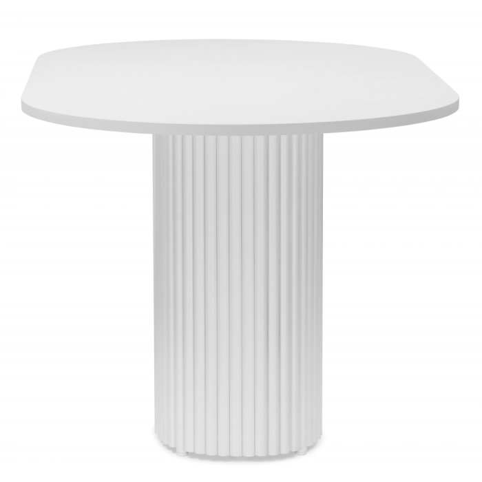 Обеденные столы, Стол Барон О 200 х 90 (белые ноги)