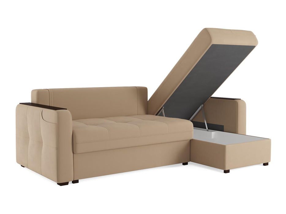 Диваны угловые в гостиную, Диван-кровать угловой Smart 3 Велюр