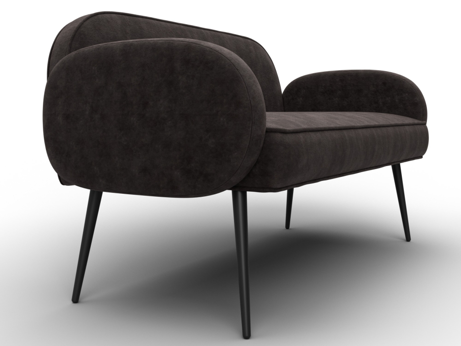 Диваны прямые, Диван прямой Лига-086, велюр BRUT