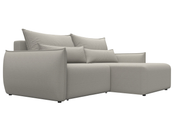 Диван угловой Лига-051 НПБ угол универсальный, рогожка Амур