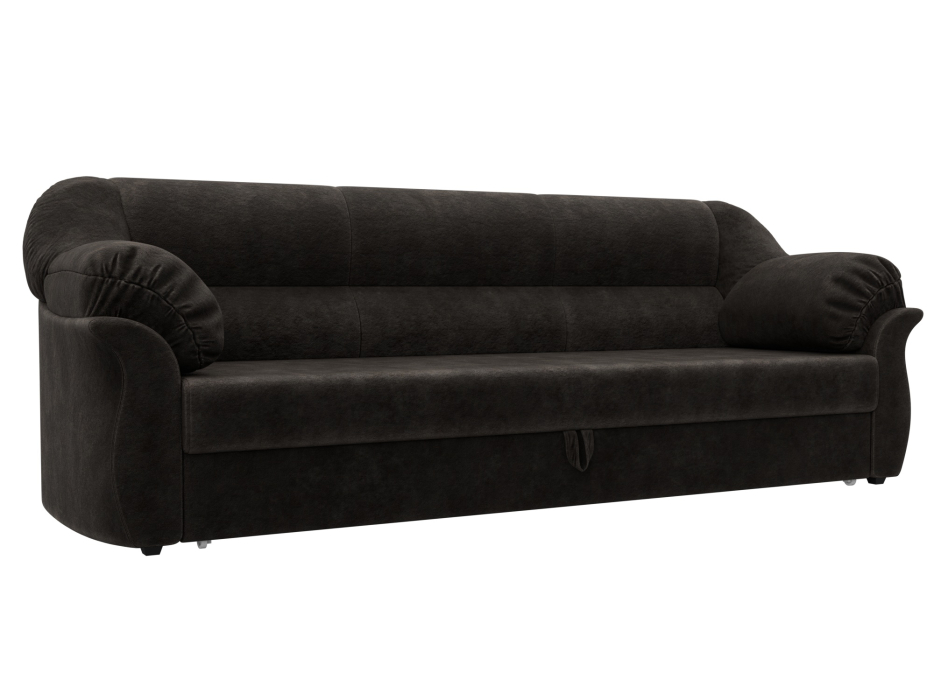 Диваны кровати со спальным местом, Диван прямой Карнелла, велюр BRUT