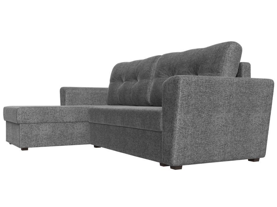 Диваны угловые в гостиную, Угловой диван Амстердам Лайт левый угол, рогожка