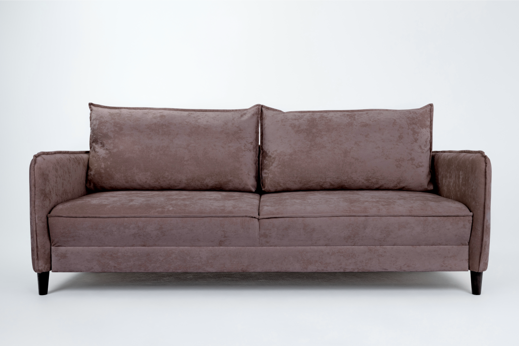 Диваны кровати со спальным местом, Прямой диван Nordwood, велюр