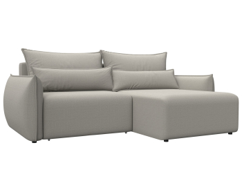 Диван угловой Лига-051 НПБ угол универсальный, рогожка Амур