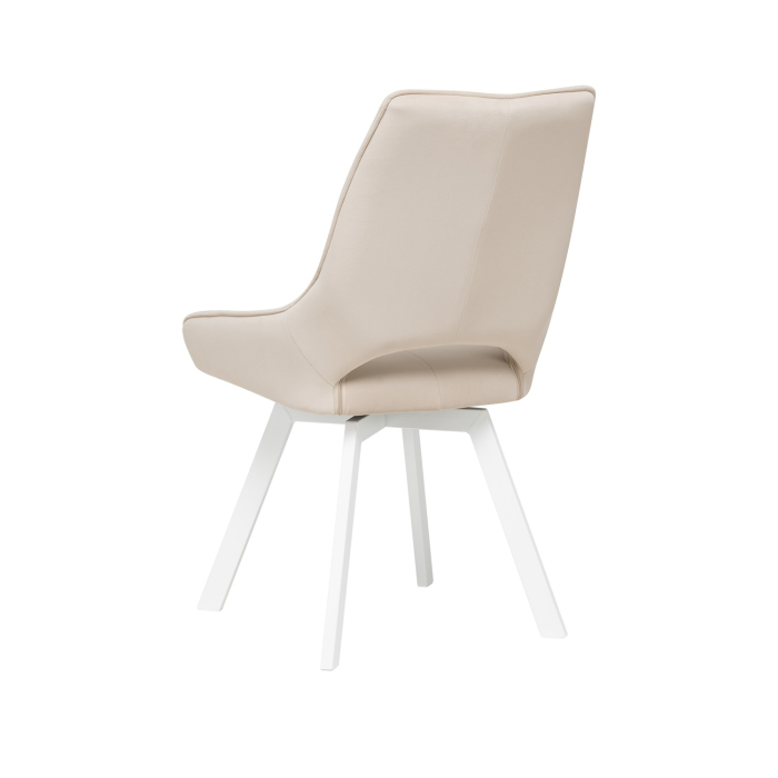 Стулья, Стул Leset Галвес 360 опора белая/велюр