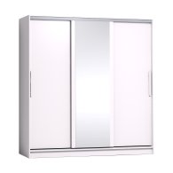 Шкафы-купе, Шкаф-купе 3-дв  Strike 2000 зеркало/лдсп  (в2105*ш2000*г595)