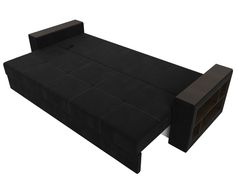 Диваны кровати со спальным местом, Диван прямой Дубай Лайт, микровельвет