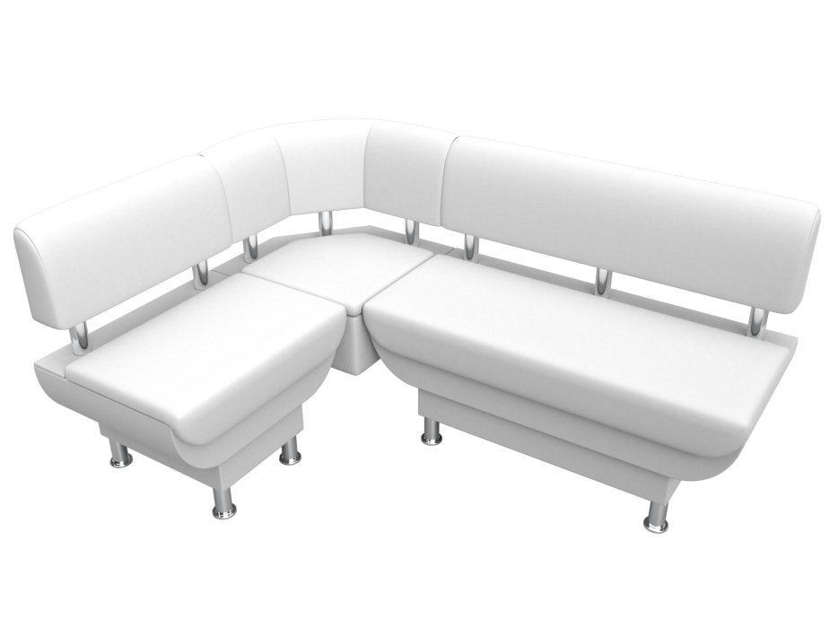 Кухонные уголки, Кухонный угловой диван Альфа левый угол, экокожа