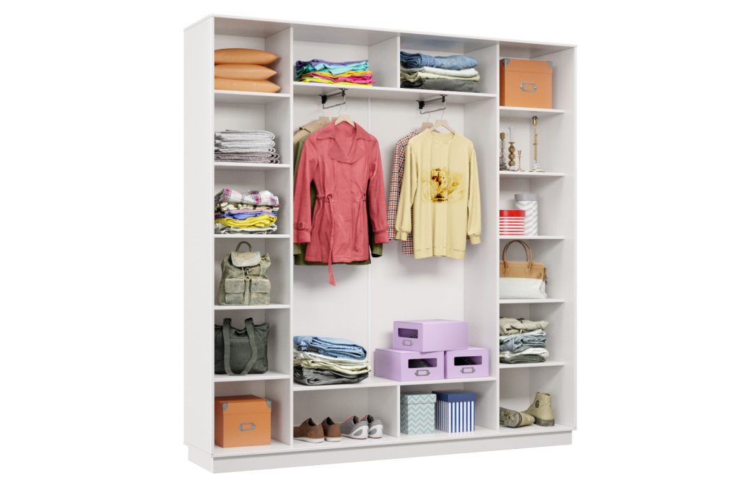 Шкафы-купе, Шкаф-купе Премьер Лайт 35 (08;08;08) трехдверный