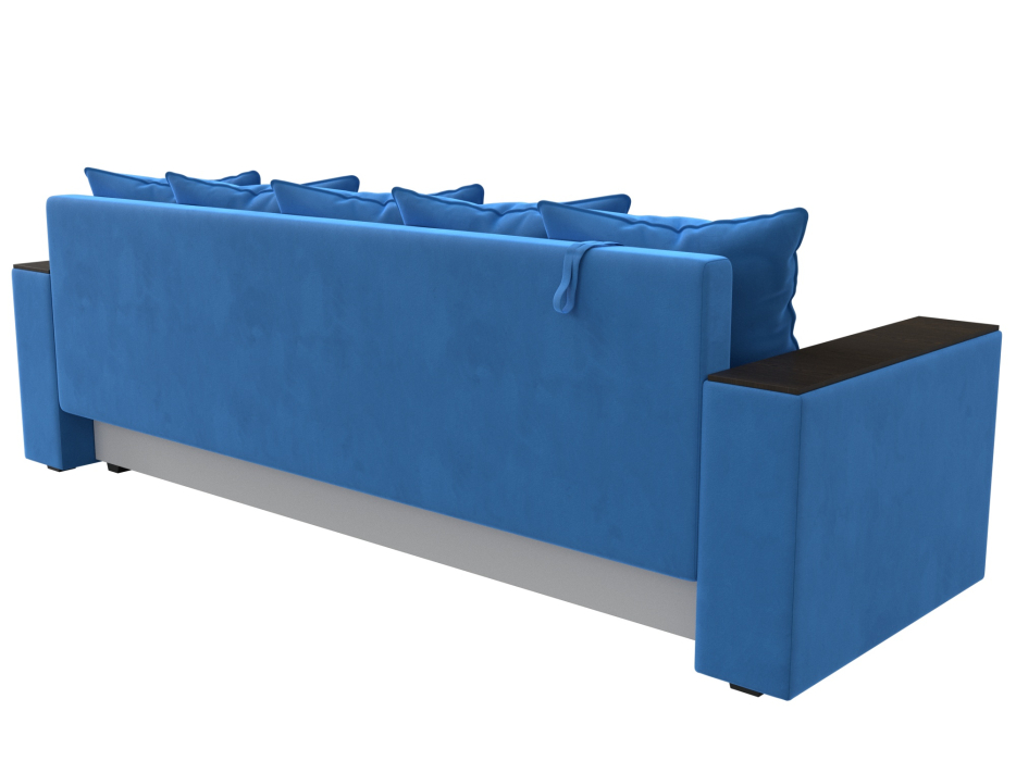 Диваны прямые, Диван прямой Дубай Лайт полки справа, велюр