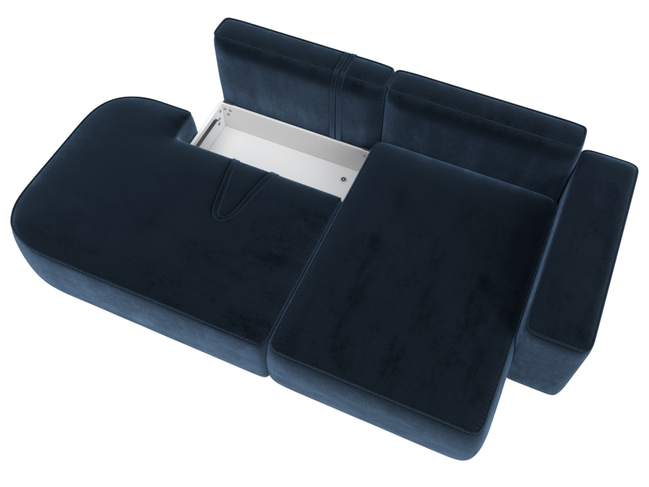 Диваны угловые в гостиную, Диван угловой Лига-065 угол правый, велюр TOWER