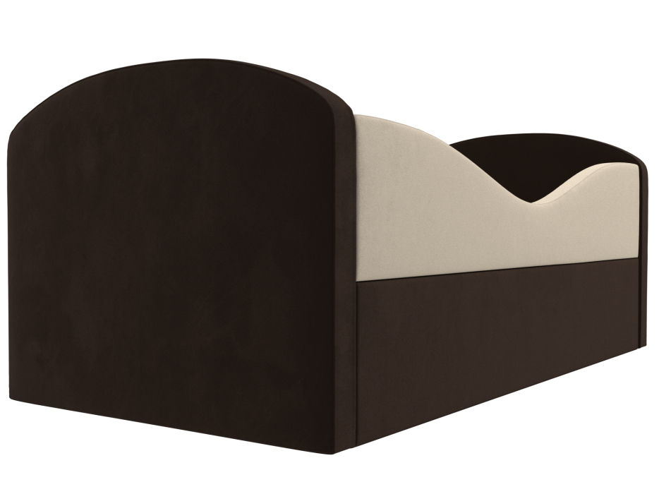 Кровати одноярусные, Детская кровать Сказка Люкс, микровельвет