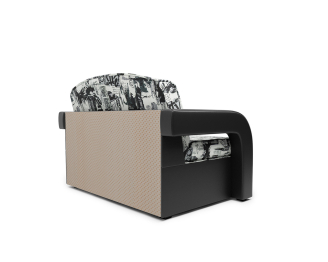 Диван прямой выкатной Кармен-2 (Газета)