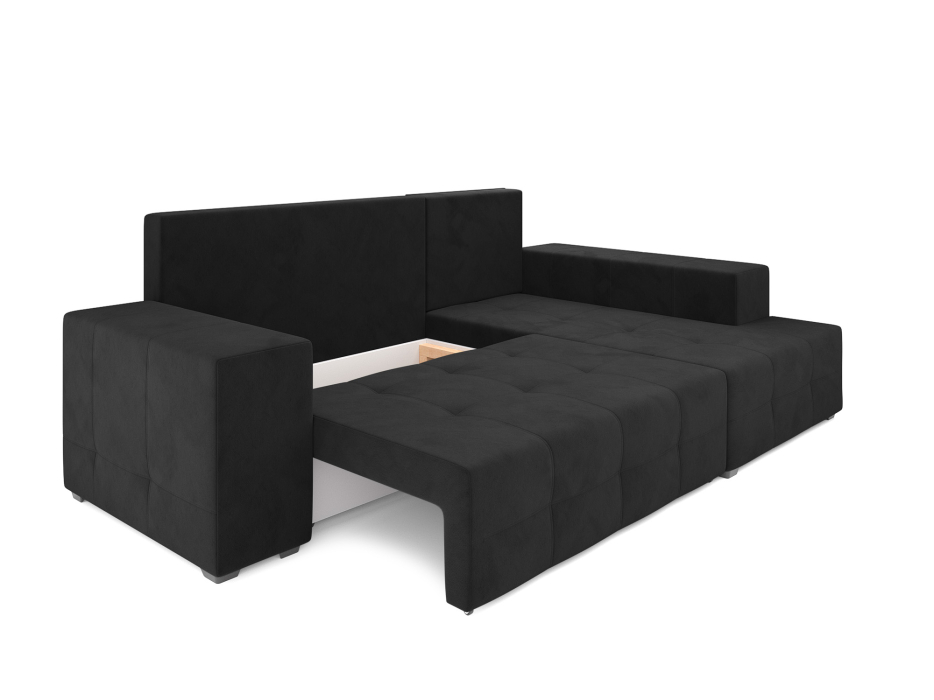 Диваны угловые в гостиную, Диван угловой Монреаль Правый угол (Велюр)