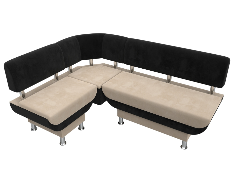 Кухонные уголки, Кухонный угловой диван Альфа левый угол, велюр