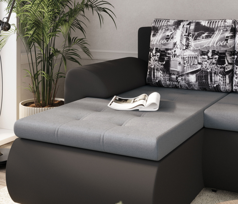 Диваны угловые в гостиную, Угловой диван Цезарь,левый