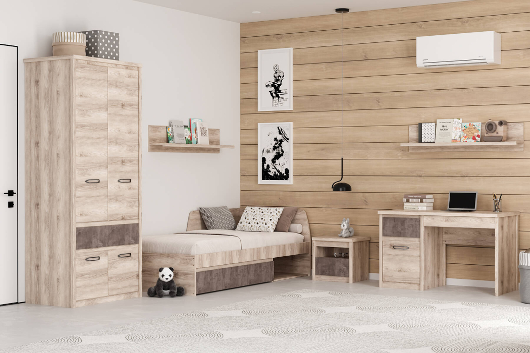 Прикроватные тумбы, Тумба прикроватная 1S, JAZZ