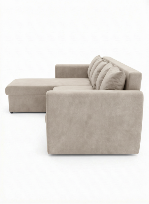 Диваны угловые, Диван угловой Мартин 140, велюр