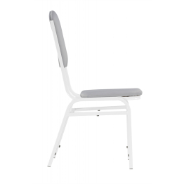 Стул на металлокаркас Арналд (белый)