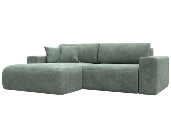 Диван угловой Лига-036 НПБ Классик левый угол, велюр BRUT