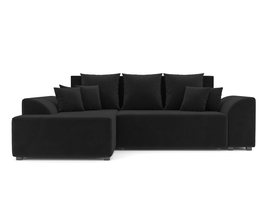 Диваны угловые в гостиную, Диван Каскад Левый угол (Велюр)